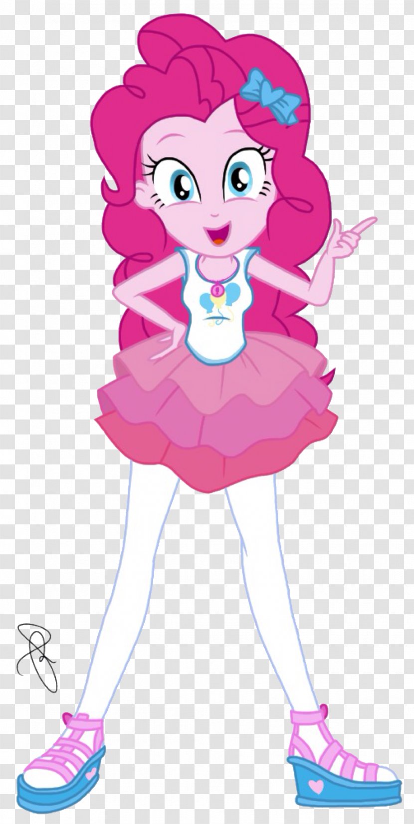 Pinkie Pie Rainbow Dash Rarity Applejack My Little Pony: Equestria Girls - Heart - Watercolor Transparent PNG