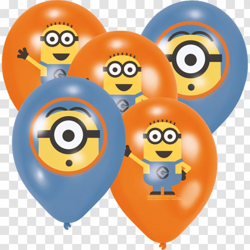 Toy Balloon Minions Birthday Party - Smile - مبخر Transparent PNG