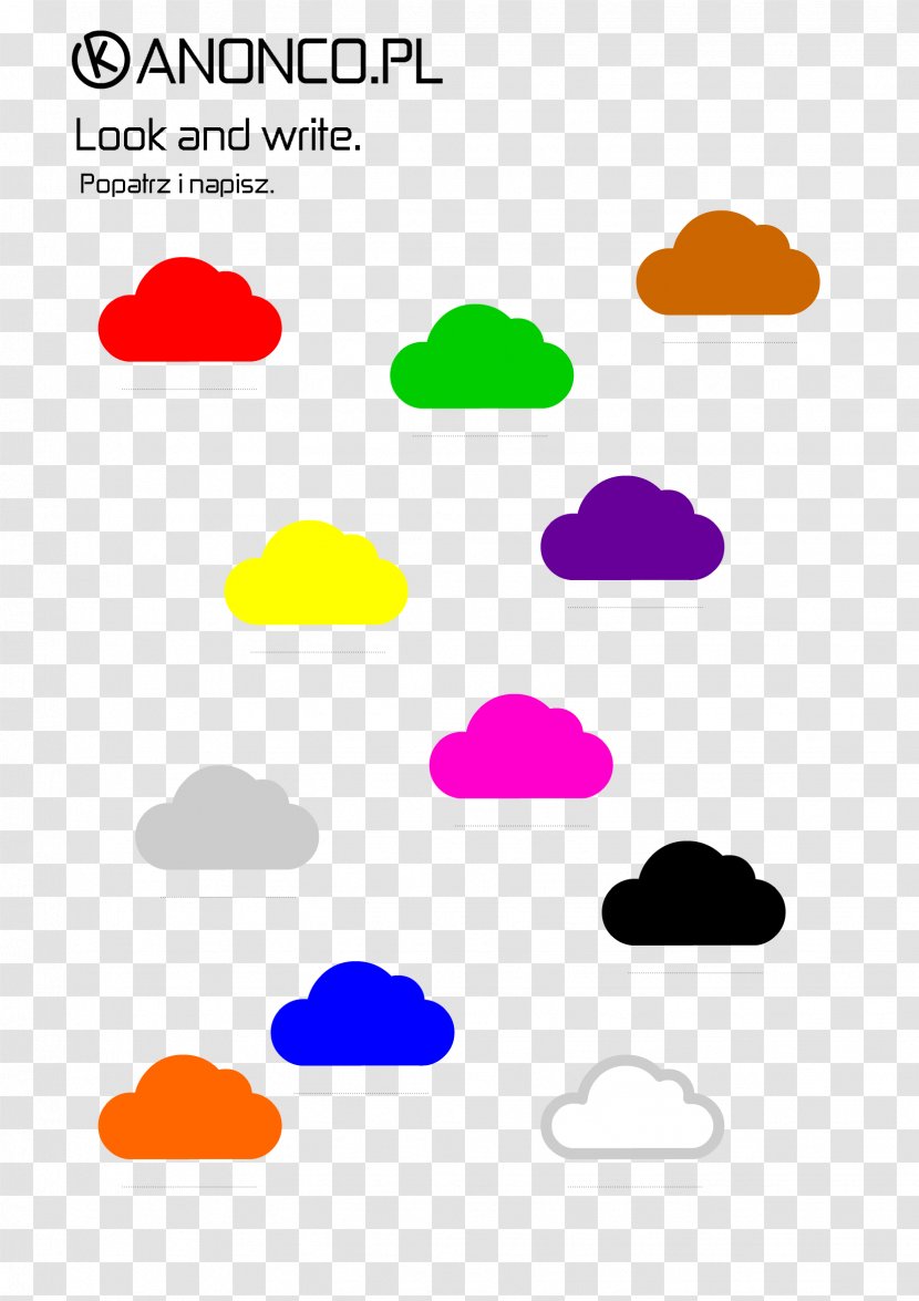 English For Kids - Games - Części Ciała Write A Name ColorOthers Transparent PNG
