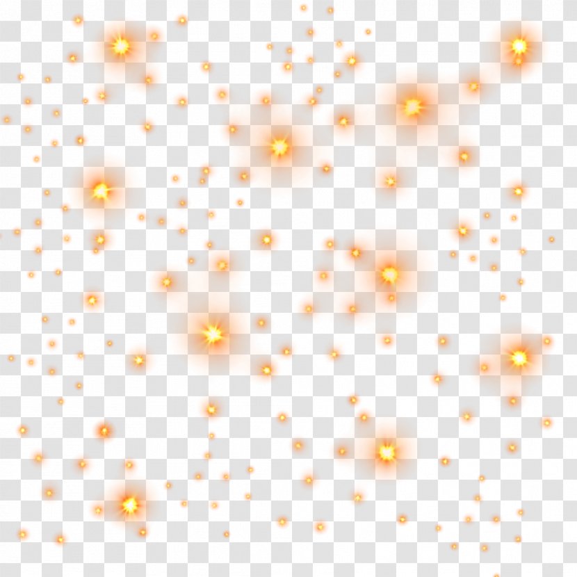 Light Star Motif - Luminous Efficacy - Golden Stars Transparent PNG