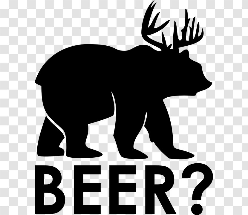 Deer Beer Decal Bear Moose Transparent PNG