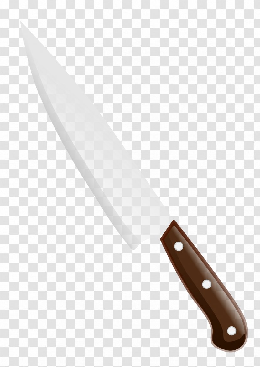 Knife Kitchen Knives Table Clip Art - Dagger Transparent PNG