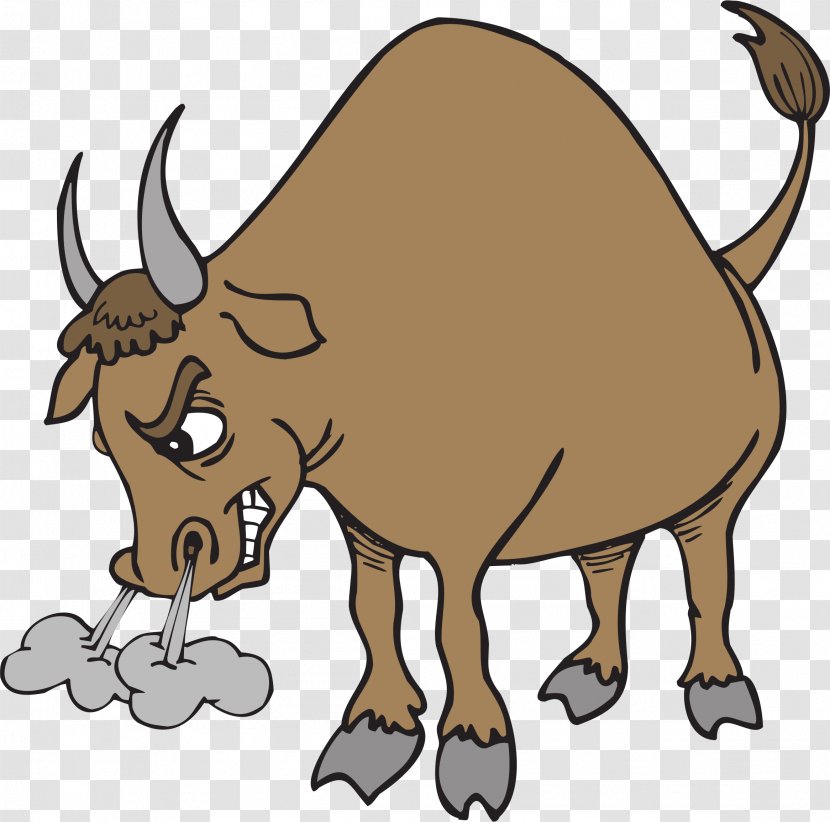 Ox Clip Art Openclipart Cattle Free Content - Wildlife - Rage Icon Transparent PNG