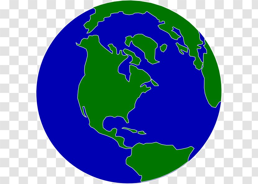 Globe Clip Art - Flat Earth - Cartoon Transparent PNG
