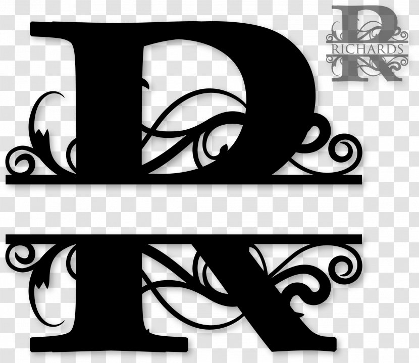 Letter Monogram Alphabet Initial Clip Art - R Transparent PNG