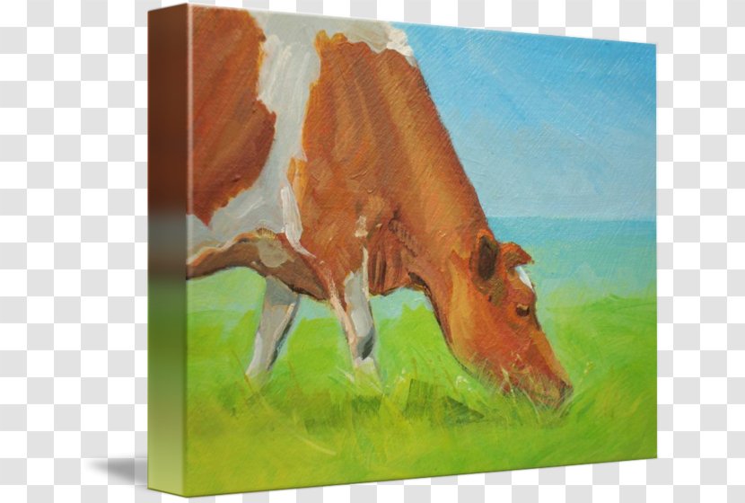 Cattle Watercolor Painting Ecosystem - Snout Transparent PNG