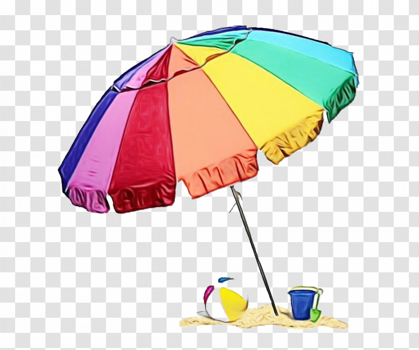 Umbrella Beach Umbrella Easygo Beach Umbrella Rainbow Beach Umbrella Parasol Transparent PNG