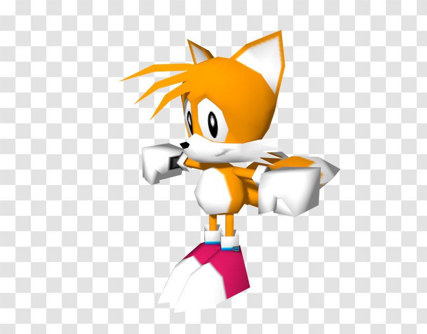 Tails Sonic Mania The Hedgehog Low Poly Video Games - Plant - Game Character With Cloth Transparent PNG