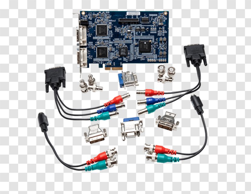 Microcontroller TV Tuner Cards & Adapters Digital Visual Interface Video Capture Component - Circuit - Computer Transparent PNG