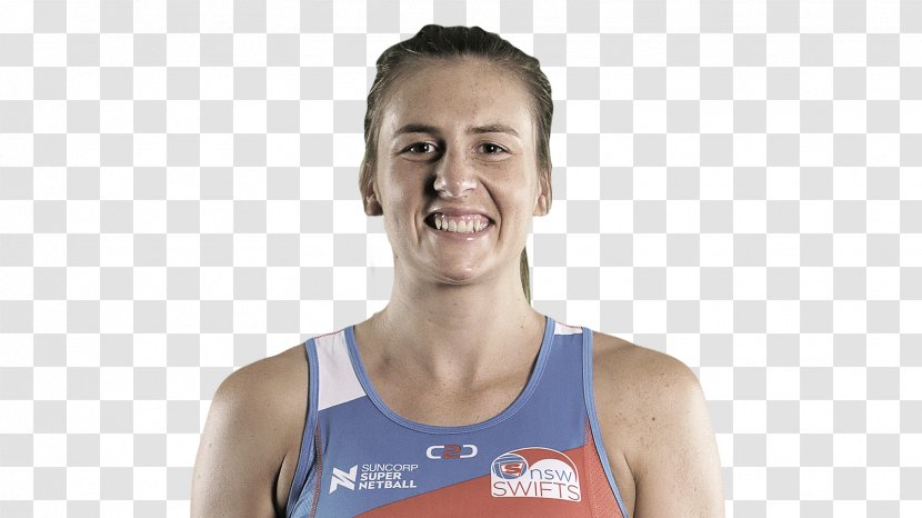 Abbey McCulloch New South Wales Swifts Suncorp Super Netball Athlete - Australia Transparent PNG