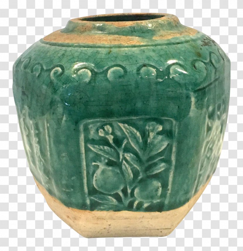 Ceramic Vase Pottery Stone Carving Urn - Artifact Transparent PNG