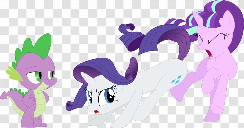 Rarity Spike Twilight Sparkle Pinkie Pie Rainbow Dash - Watercolor Transparent PNG