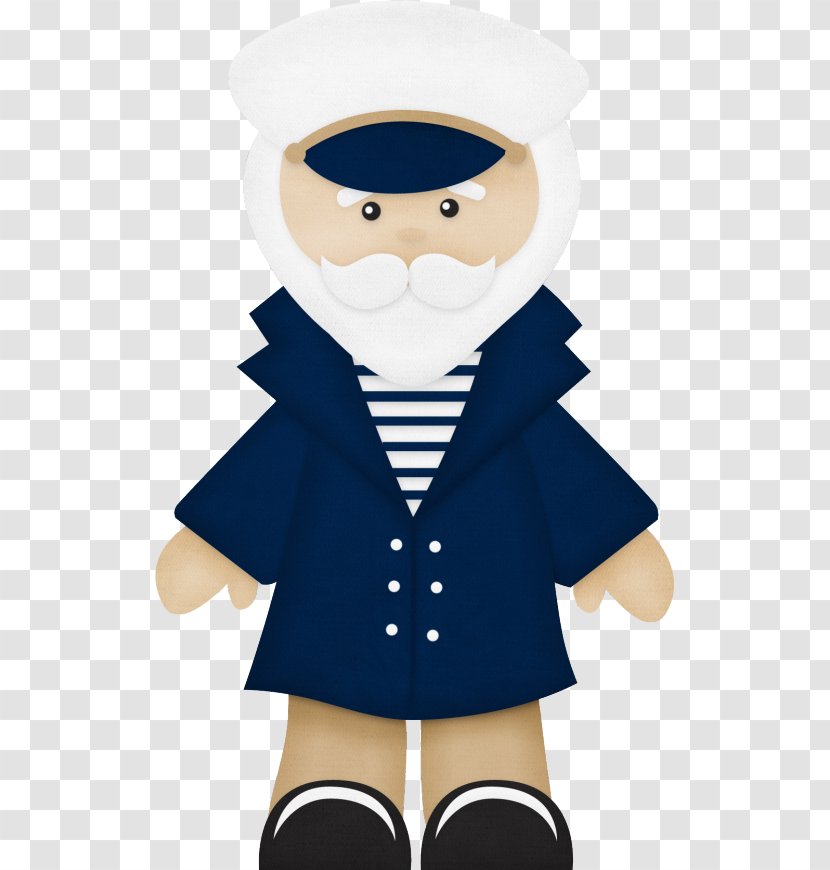 Sailor Sea Captain Clip Art - Professional Transparent PNG