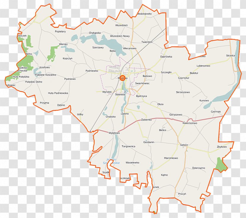Stawiska, Mogilno County City Map Szerzawy, Kuyavian-Pomeranian Voivodeship - Ecoregion Transparent PNG