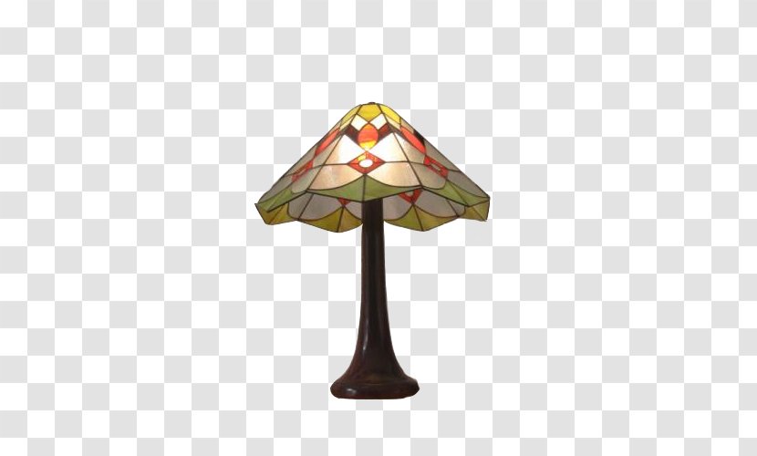 Table Light Window Stained Glass Lamp - Beautiful Transparent PNG