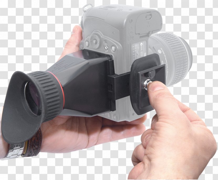 Viewfinder Digital SLR Liquid-crystal Display Magnification Nikon D7000 - Computer Monitors - Flat Mounting Interface Transparent PNG