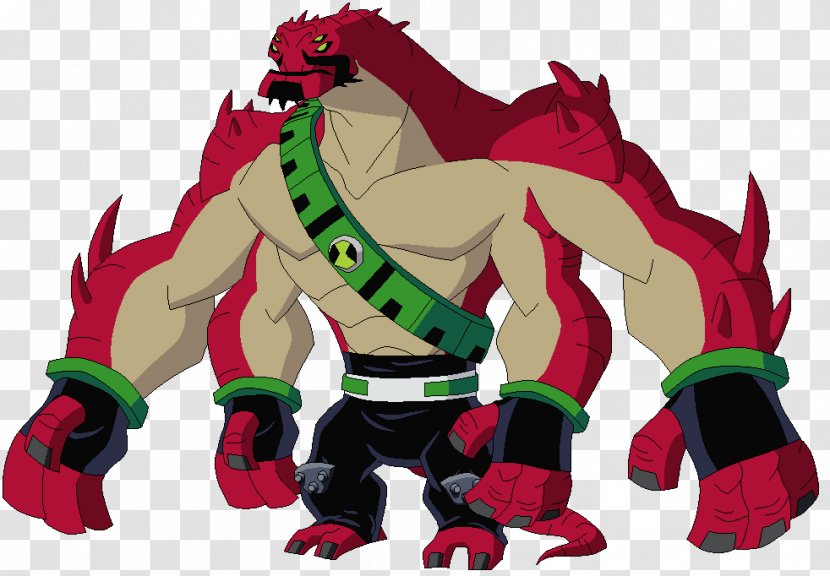 Four Arms Vilgax YouTube Ben 10: Omniverse Tennyson - Deviantart - Youtube Transparent PNG