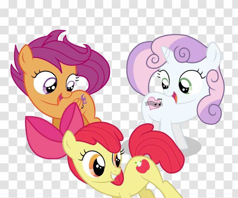 Pony Applejack Apple Bloom Rarity Rainbow Dash - Heart - Ink Painting Style Transparent PNG