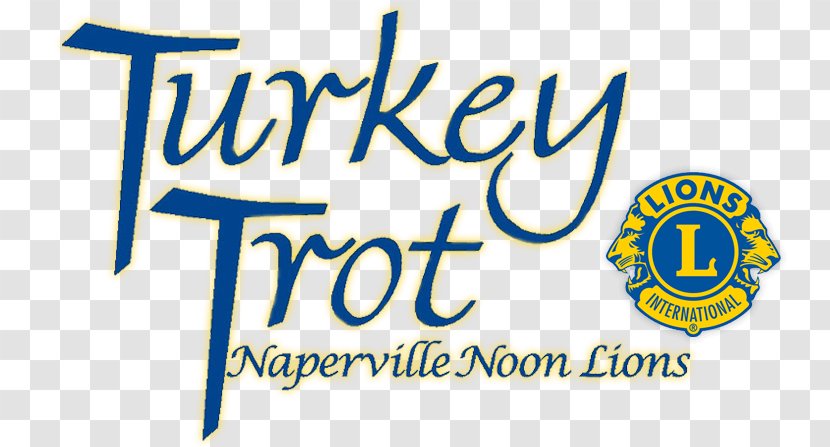 Naperville Noon Lions Turkey Trot RaceWire LLC Logo Transparent PNG