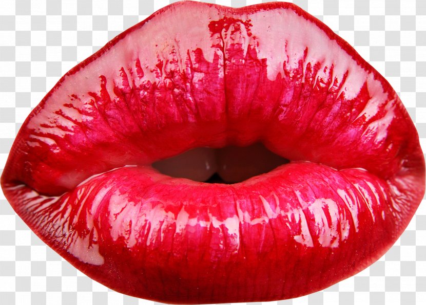 Lip High-definition Television 4K Resolution Wallpaper - Red - Lips Image Transparent PNG