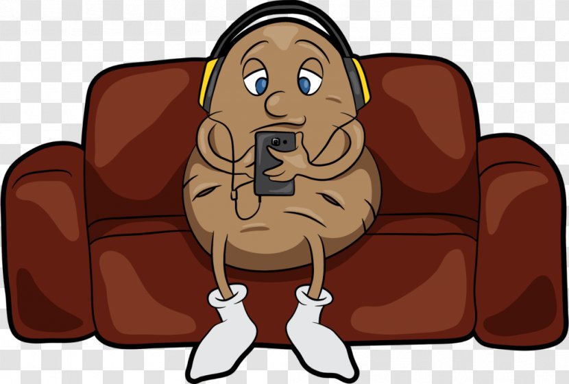 Couch Potato Beer Transparent PNG