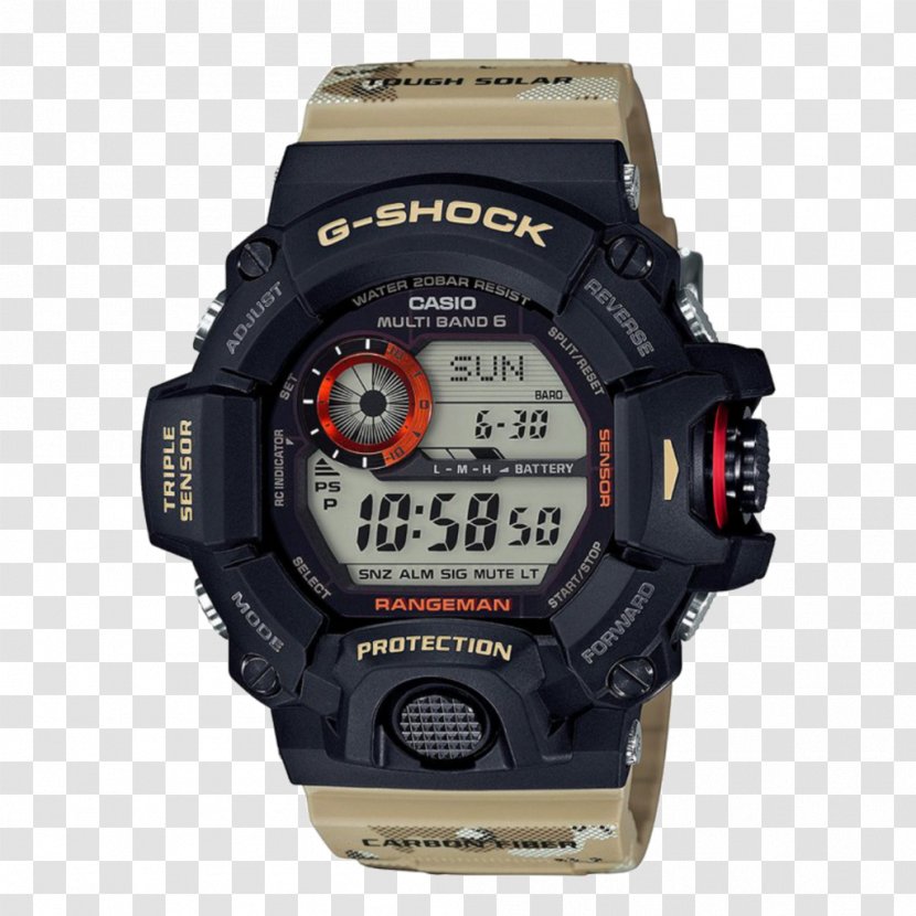 Master Of G G-Shock Rangeman GW9400 Watch Casio Transparent PNG