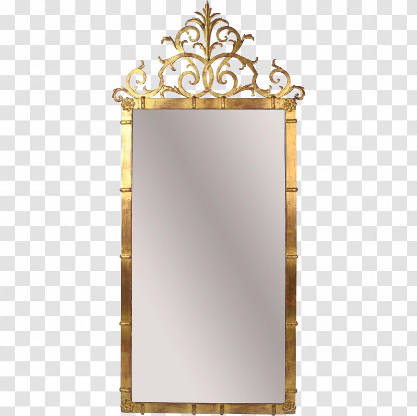 Mirror Image Vintage Clothing Metal Rococo - Pier Transparent PNG