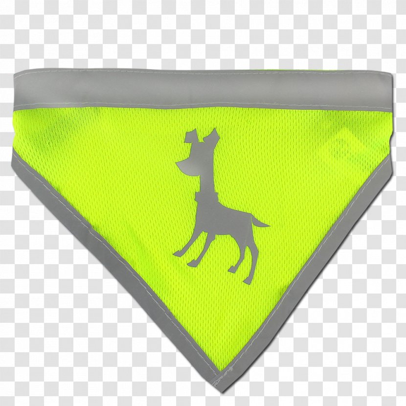 Dog Clothing Green Handkerchief Scarf - Coat Transparent PNG