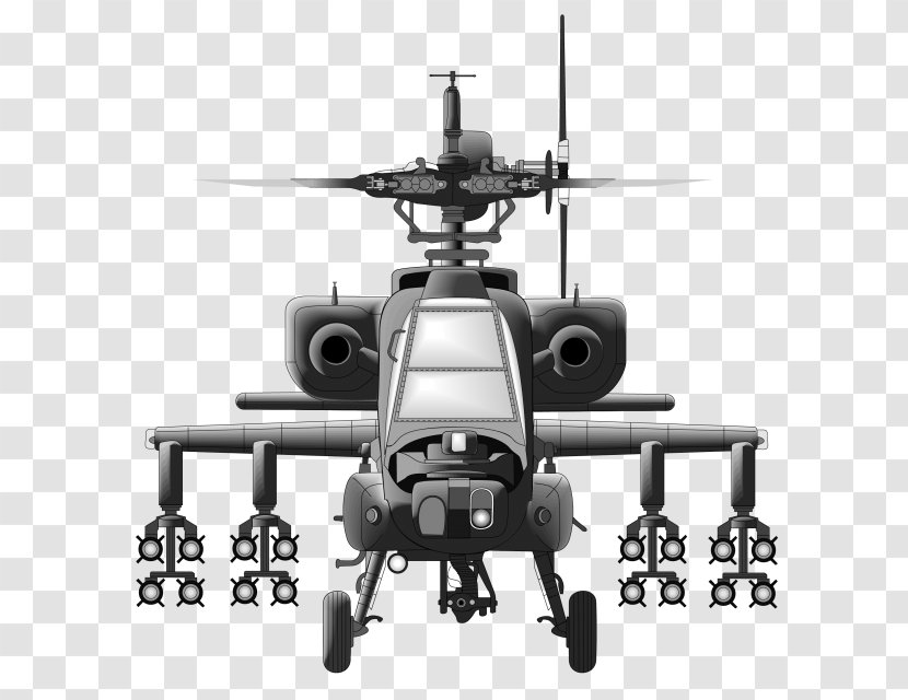 Boeing AH-64 Apache AgustaWestland Helicopter AH-64D AH-64B - Military Aircraft Transparent PNG