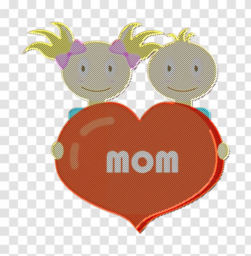 Kids Icon Mom Mother&#39;s Day - Heart - Gesture Happy Transparent PNG