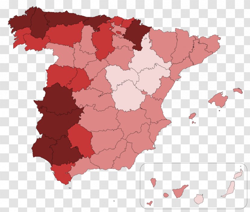 Spain Map Royalty-free Transparent PNG