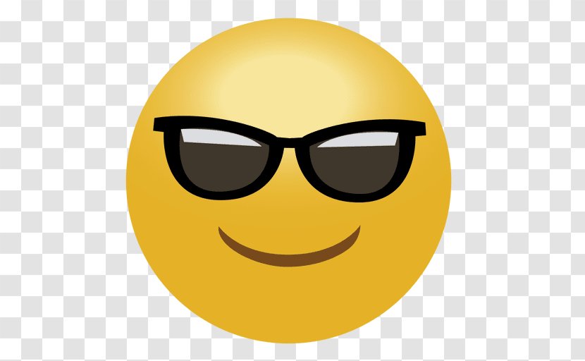 Face With Tears Of Joy Emoji Emoticon - Glasses - Cool Transparent PNG