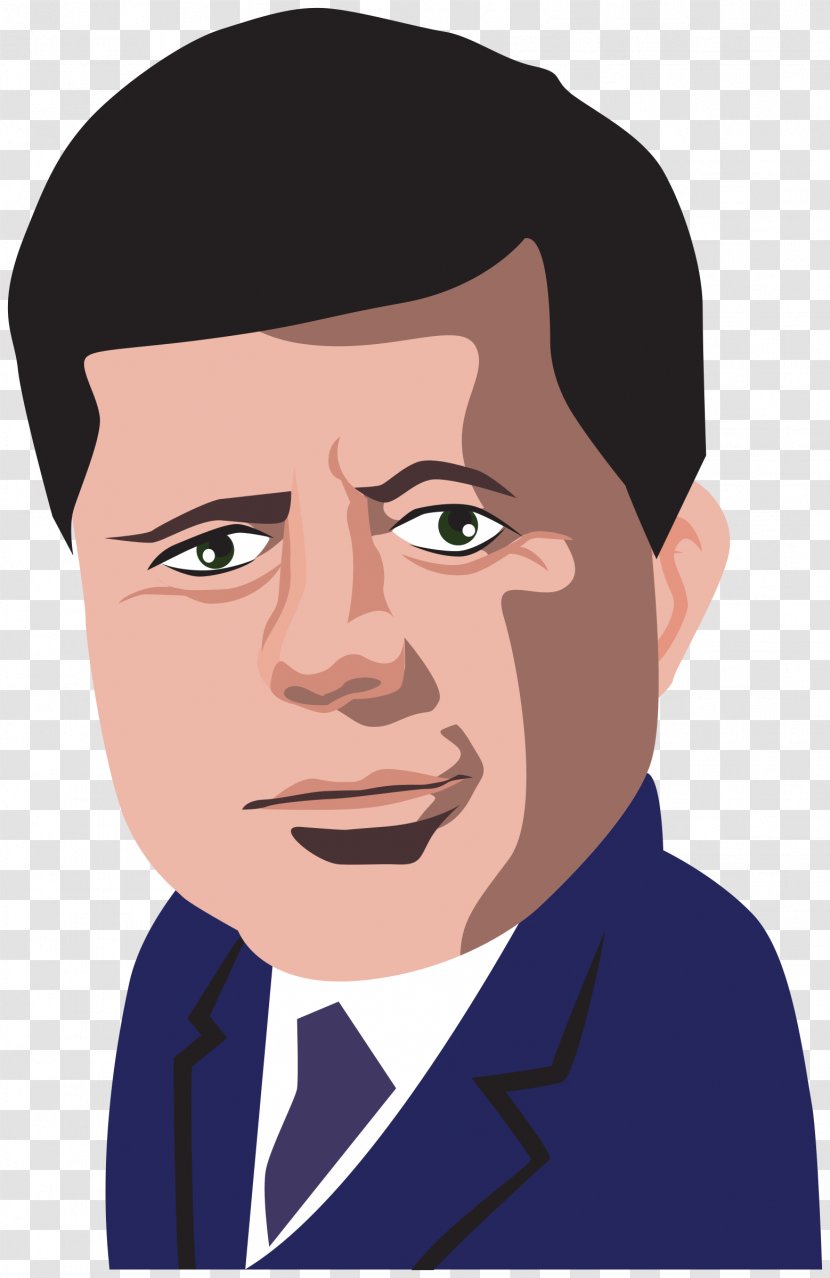 John F. Kennedy President Of The United States Clip Art - Smile Transparent PNG