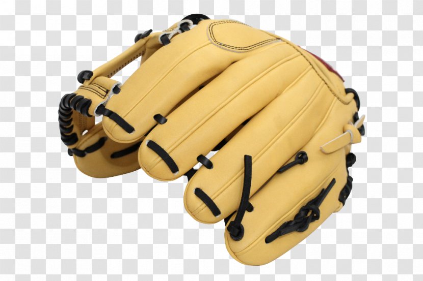 Baseball Glove - Yellow - Text Symbol Brand CircleNumber Transparent PNG