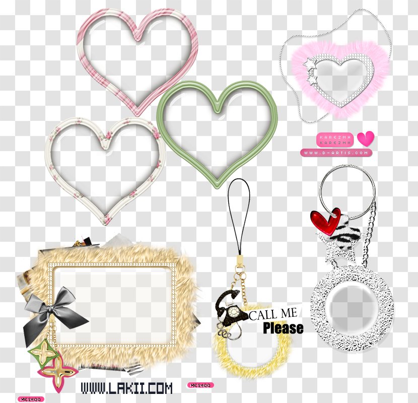 Body Jewellery Heart Font Transparent PNG