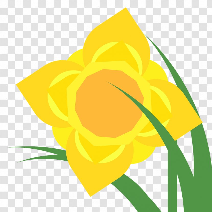 Clip Art Wild Daffodil Narcissus Image Openclipart - Petal - Daffodils Transparent PNG