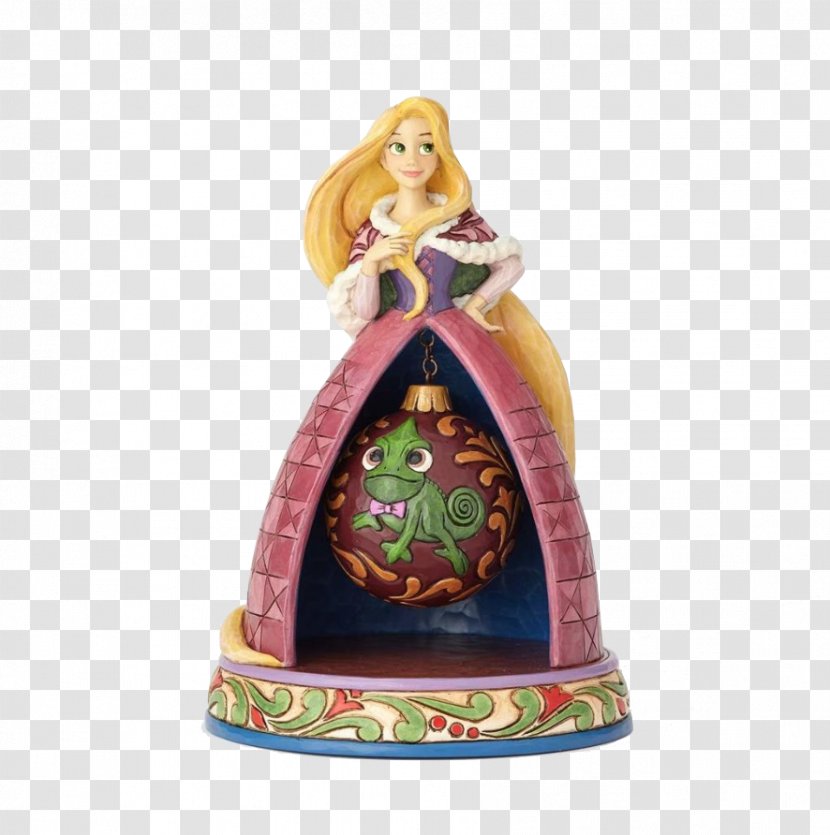 Rapunzel Ariel Flynn Rider Christmas Figurine - Character Transparent PNG