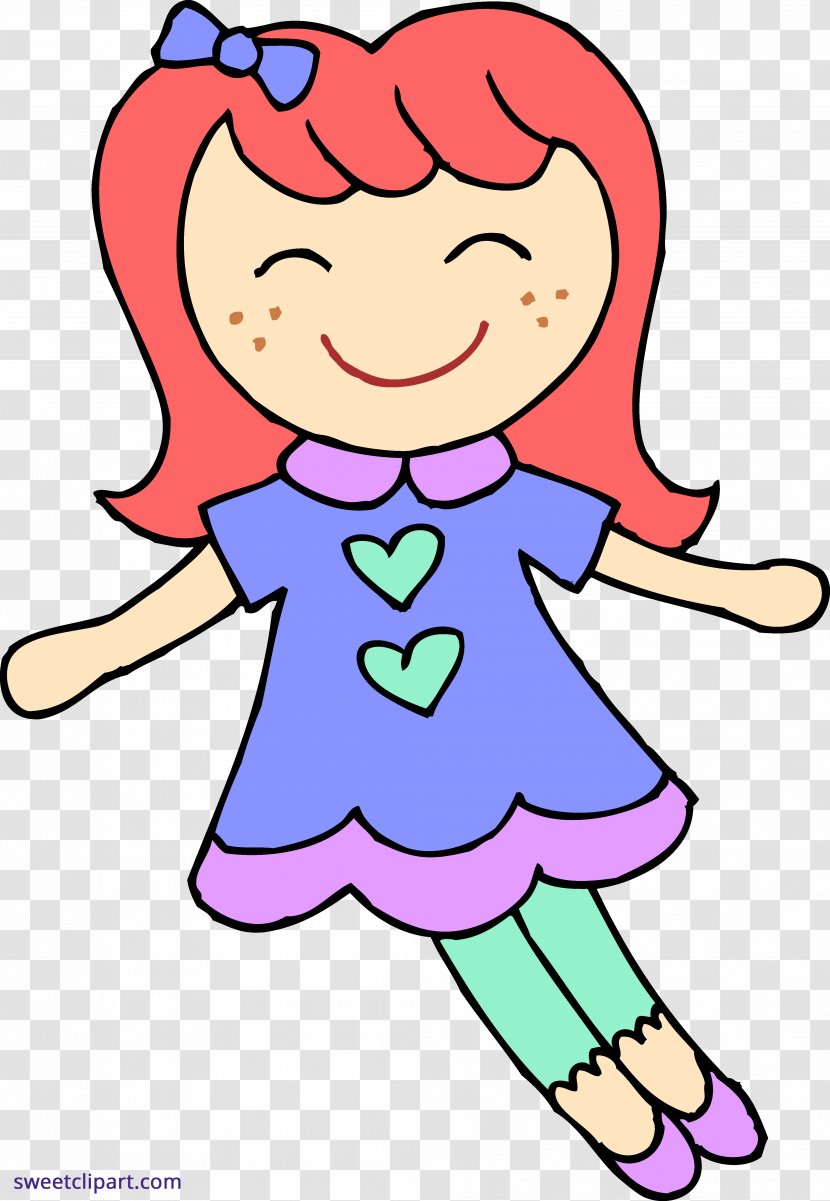 Clip Art Rag Doll Toy - Flower Transparent PNG