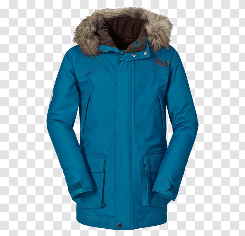Cobalt Blue Polar Fleece - Jacket - Hoodie Transparent PNG