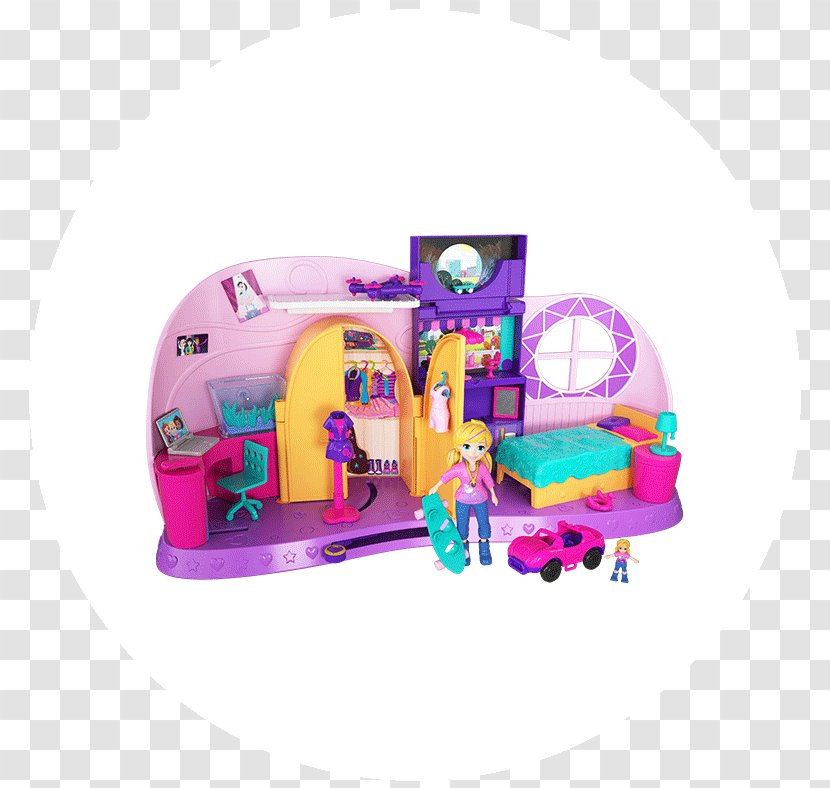 Polly Pocket Amazon.com Doll Playset Toy - Mattel Transparent PNG