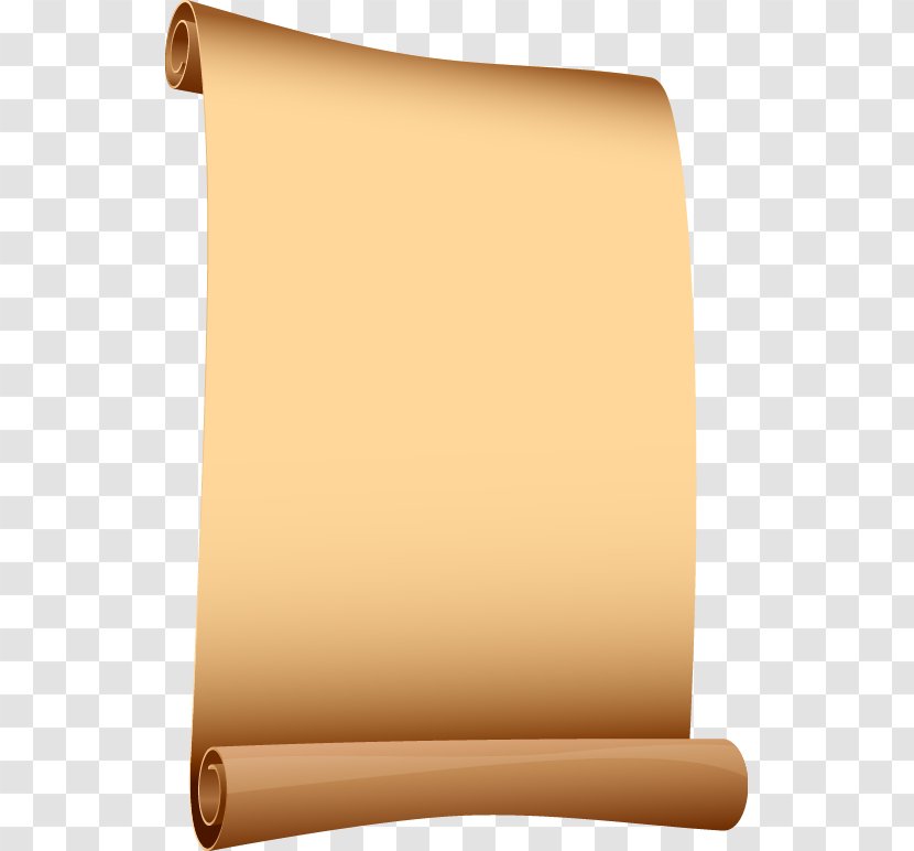 Paper Scroll Clip Art - Rectangle Transparent PNG