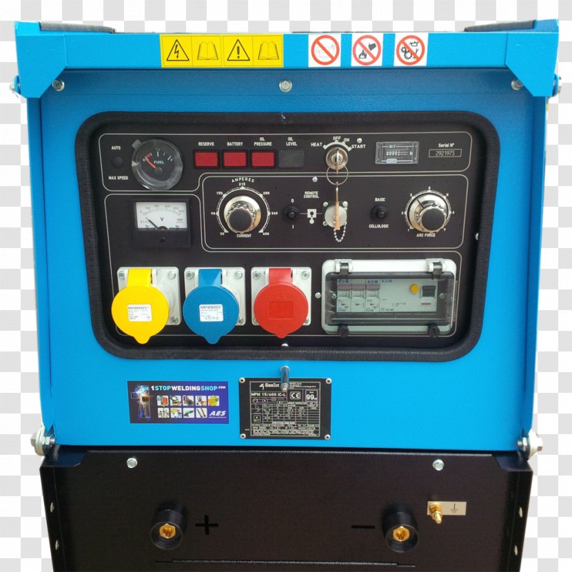 Electric Generator Electronics Diesel Engine-generator Motor - Voltage Transparent PNG