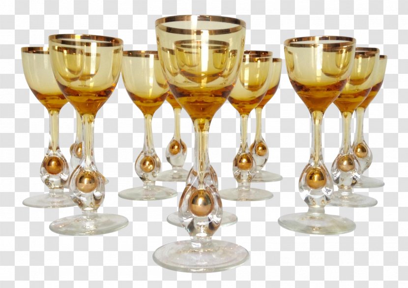 Wine Glass Stemware Murano Champagne Transparent PNG