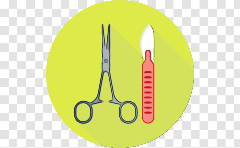 Scissors Cartoon - Mesothelioma - Kitchen Utensil Tool Transparent PNG