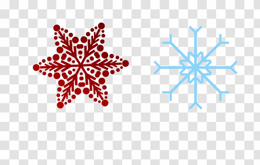 Christmas Snowflake Art - Vecteur Transparent PNG