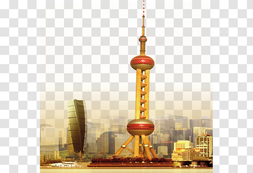 Oriental Pearl Tower Canton Huangpu River Download - TV Transparent PNG