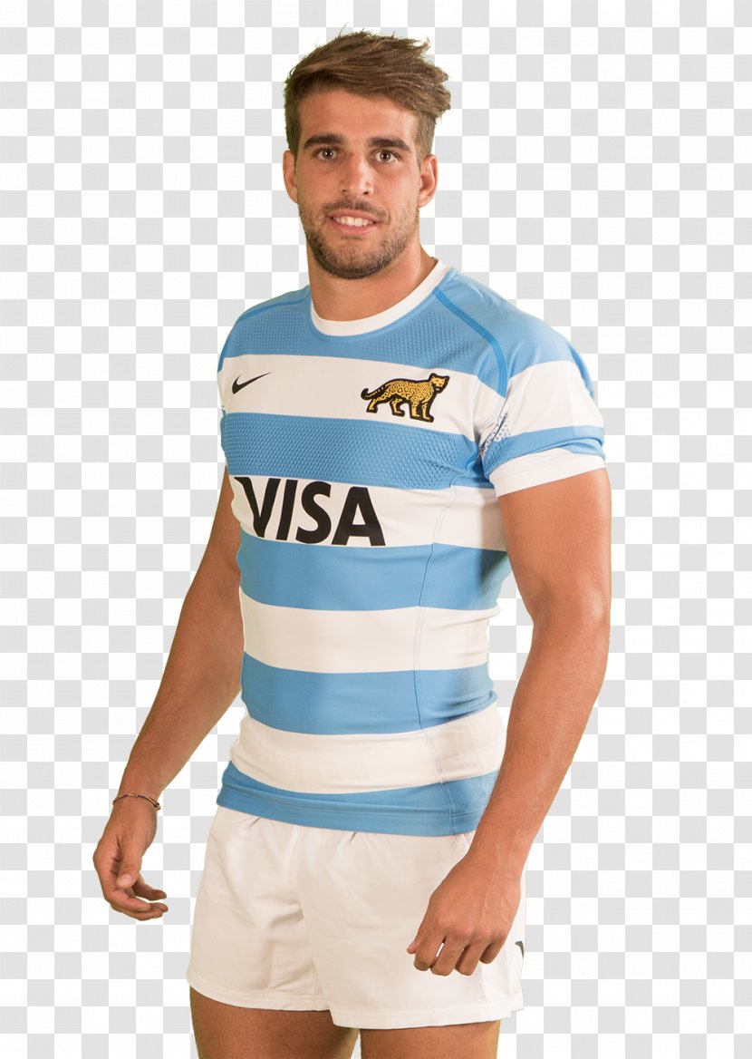 Juan Cruz Mallia Argentina National Rugby Union Team Jaguares Club Pucará Jersey - 2018 Transparent PNG