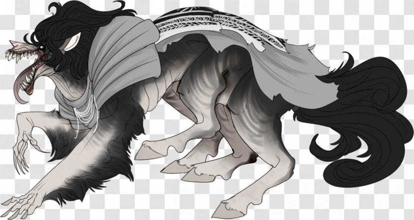 Bloodborne DeviantArt Horse Nightmare - Watercolor Transparent PNG