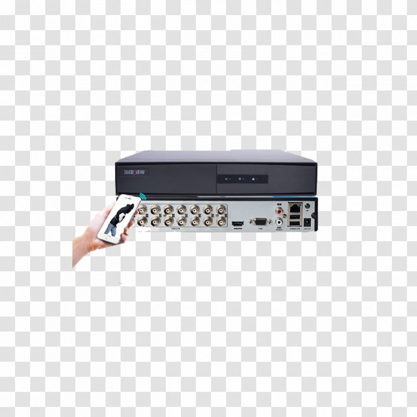 Videocassette Recorder HD DVD Electronics - Multimedia - Video Interface Transparent PNG