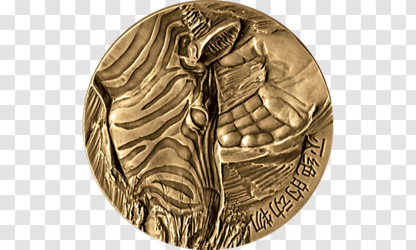 Gold Medal Bronze 01504 Silver - Metal Transparent PNG